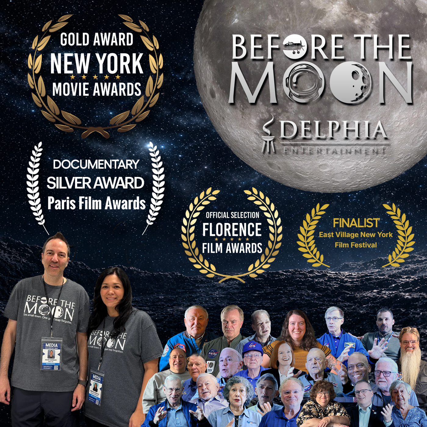 Before The Moon festival awards: Gold and Silver for Best Documentary